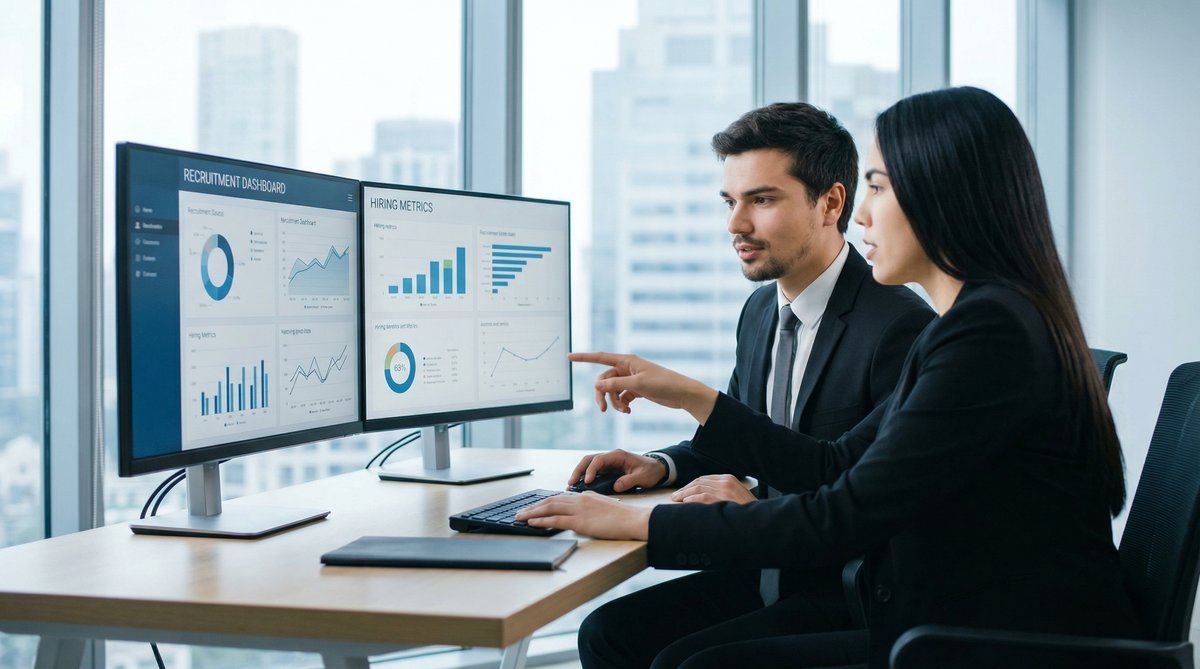 Equipo IT Workers analizando metricas de reclutamiento tech en Chile